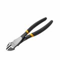 Tolsen 8 High-Leverage Diagonal Plier Drop Forged Special Tool Steel, Black Finish, Dipped Handle 10300